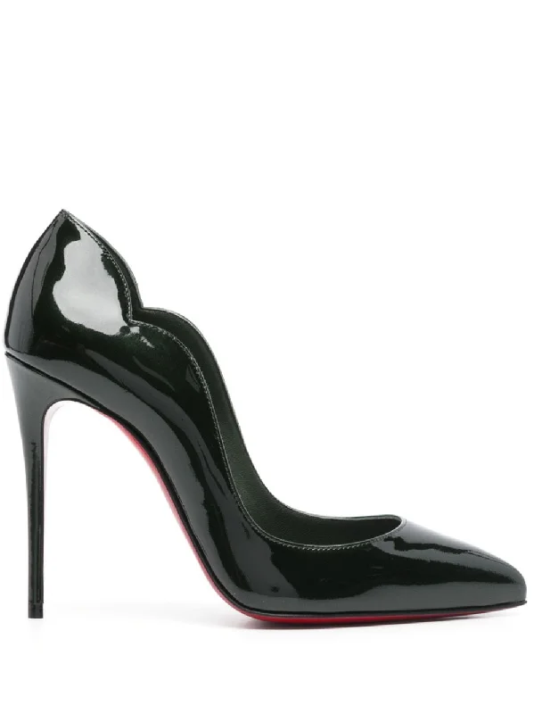 High heels for damp days -CHRISTIAN LOUBOUTIN Hot Chick 100 mm Pointed Toe Stiletto Pumps