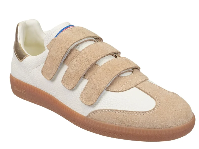 Comfortable athletic shoes for long jogs-BACK 70 - MIAS in WHITE BEIGE Sneakers