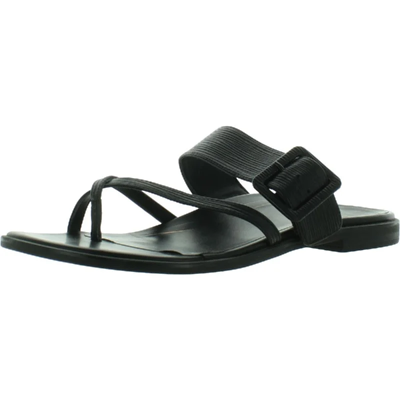 Stylish sandals for sunny shore strolls-Vionic Womens Julep Leather Thong Slide Sandals