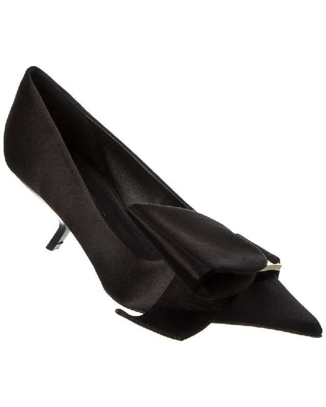 High heels for summer days -Ferragamo Erica Satin Pump