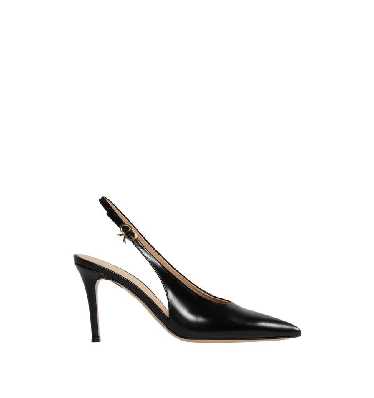 Modern high heels with unique heels -GIANVITO ROSSI Elegant Pumps for Women