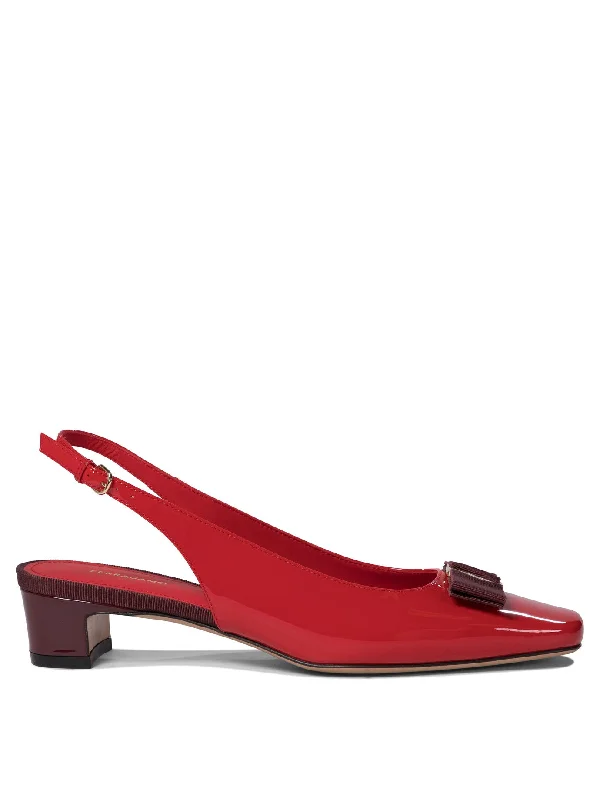 High heels with reinforced heels -Ferragamo Heeled Pumps for Women - SS25 Collection