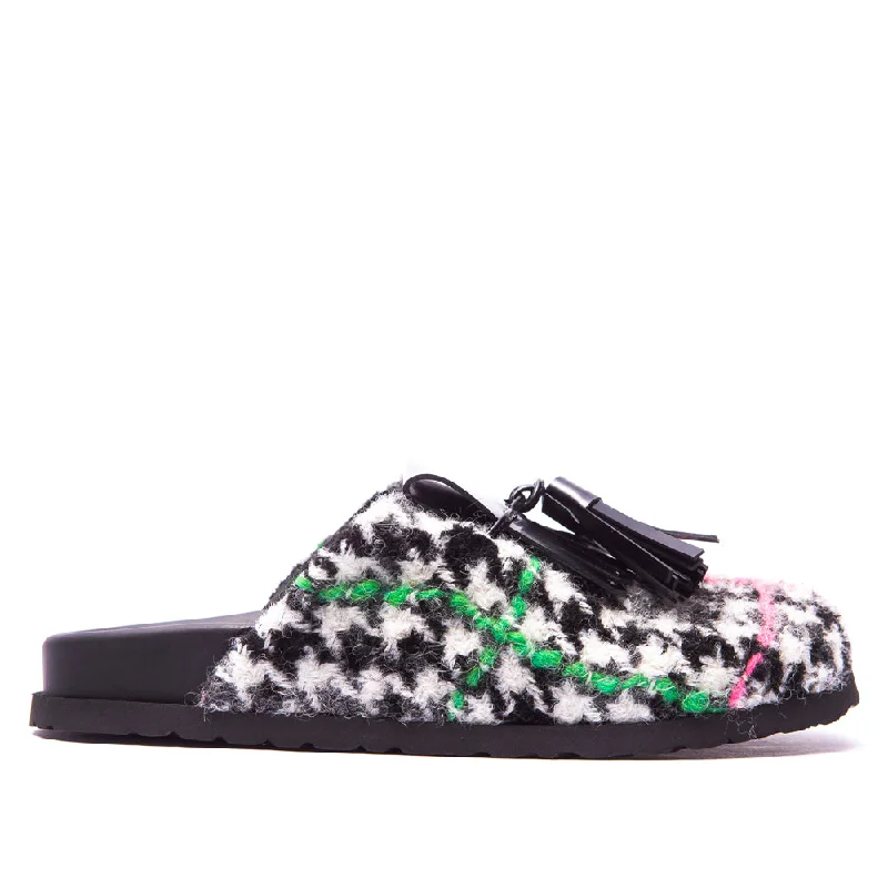 Slippers with firm bottoms -Women's Msgm Sabot Slippers Multicolor