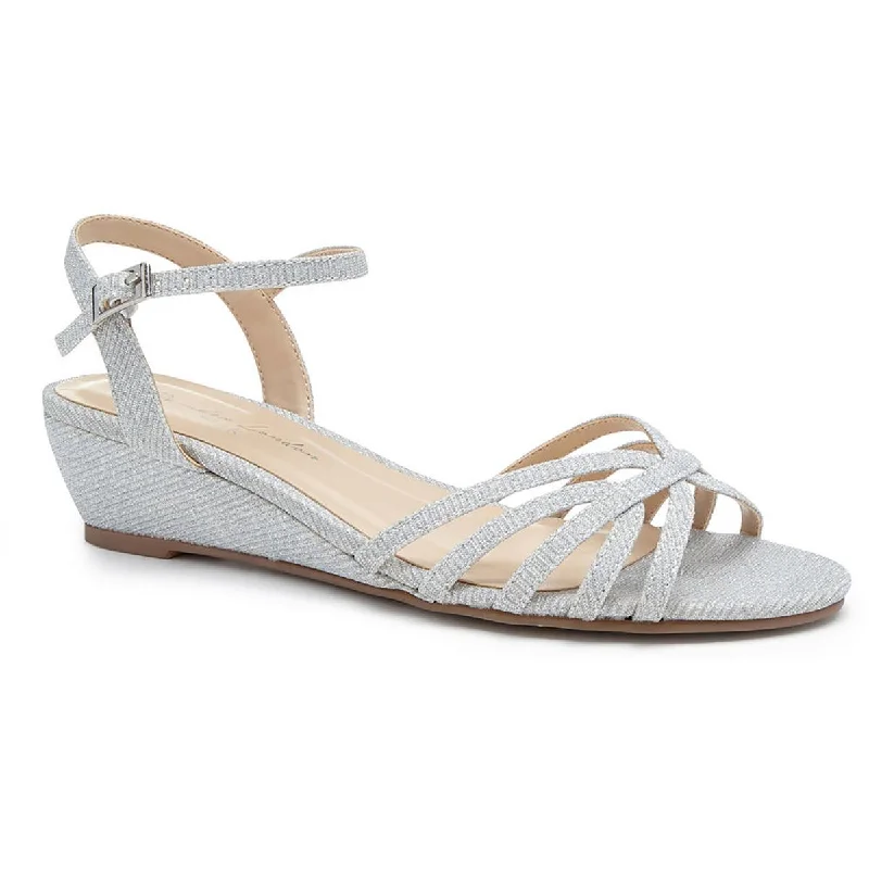 Affordable sandals for sunny shore outings-Paradox London Womens Winslow  Dressy Open Toe Wedge Sandals