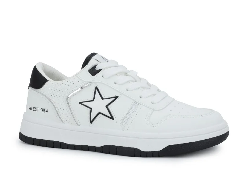 Stylish athletic shoes for night runs-Vintage Havana: Fresh 11 in White,Black, Silver