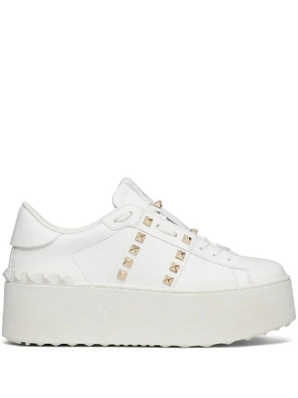 Cheap athletic shoes for budget runs-VALENTINO GARAVANI Elegant Studded Retro Platform Sneakers