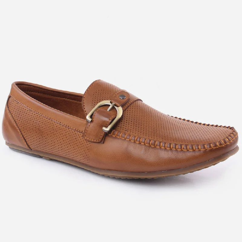 Soft loafers for warm steps-Men "TIMOTHY" Smart Casual Styling Loafers