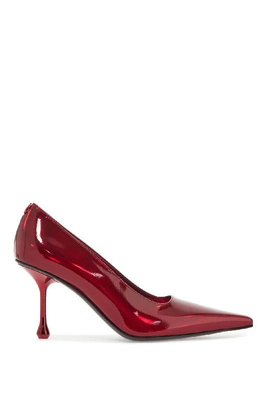 High heels with quirky prints -JIMMY CHOO Ixia 80 Elegant Pumps