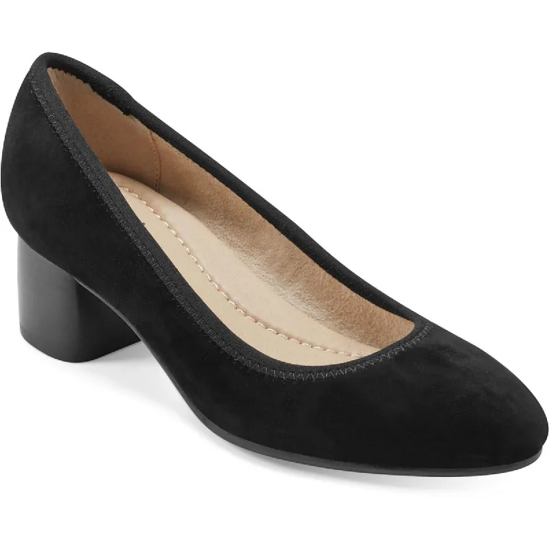 Breathable high heels for warm nights -Earth Womens Rellia Suede Comfort Pumps