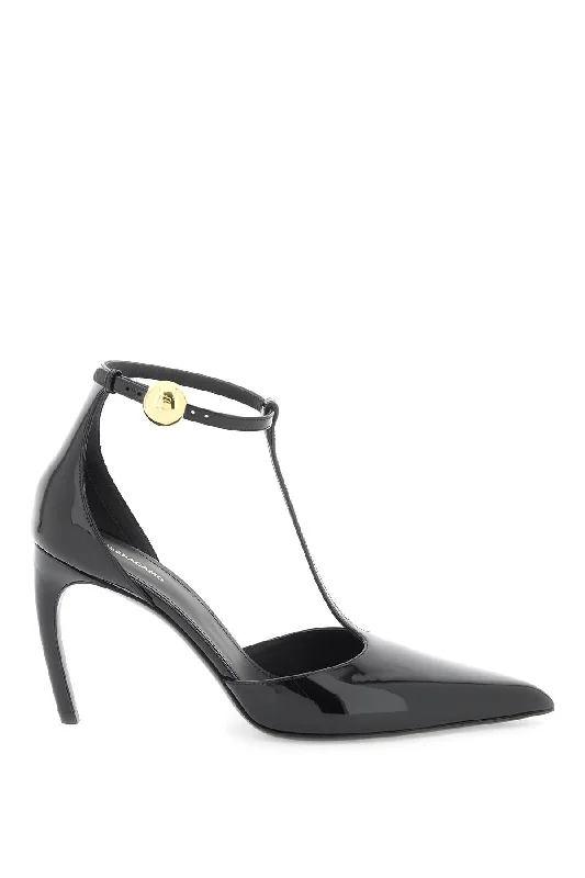 High heels for foot pain relief -Ferragamo T-Strap Pumps for Women