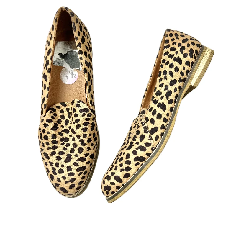 Flats for petite women casual looks -Animal Print Shoes Flats By Indigo Rd, Size: 6.5