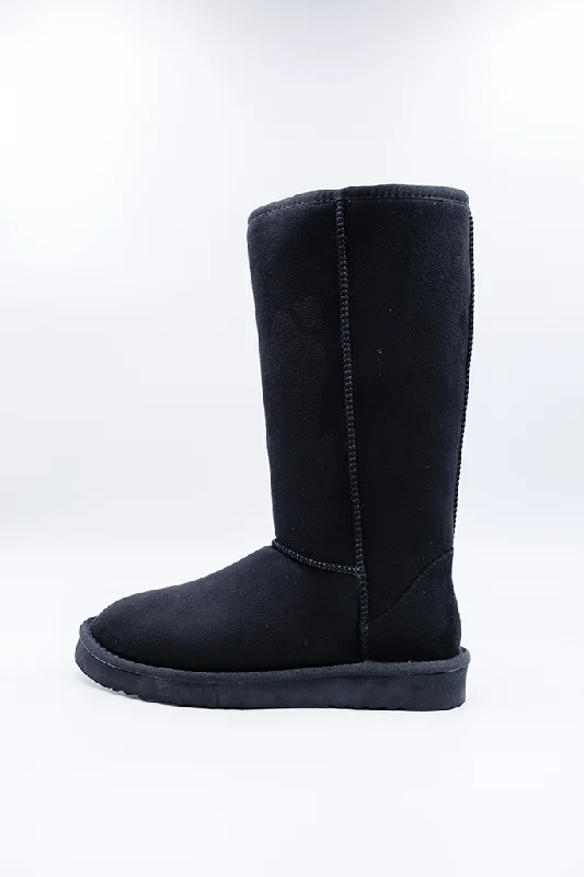 Boots for outdoor frost strolls -PAWJ Tall Boot | Black