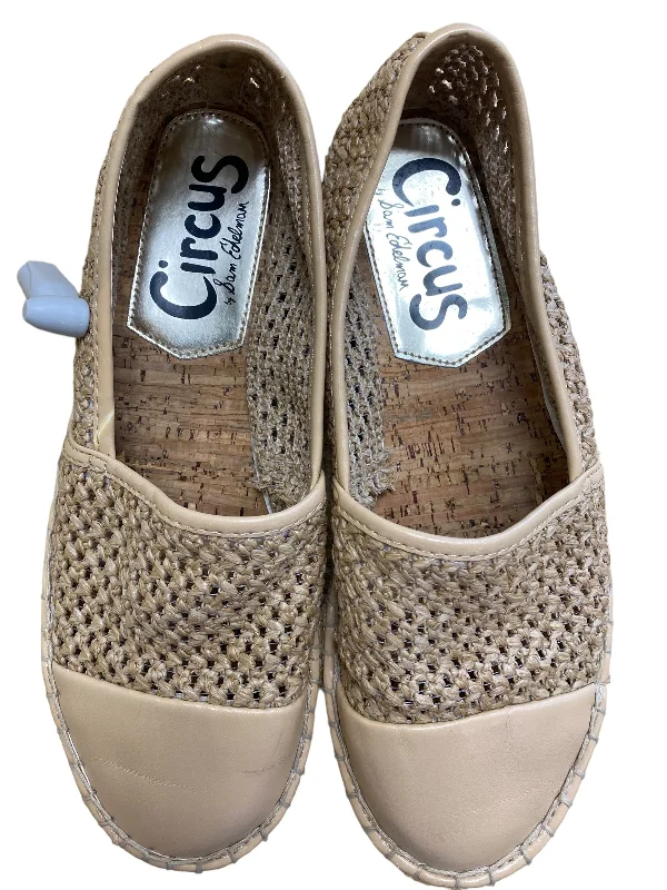 Flats with soft glow textures -Shoes Flats By Circus By Sam Edelman In Tortoise Shell Print, Size: 8.5