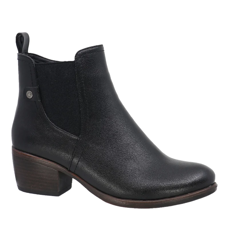 Boots with lightweight sole designs -HAILEY-07WP BLACK