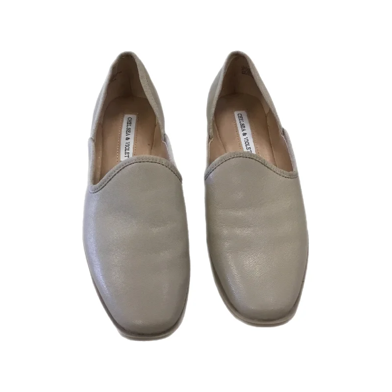 Flats for women with toe ease -Shoes Flats By Chelsea And Violet In Tan, Size: 7.5