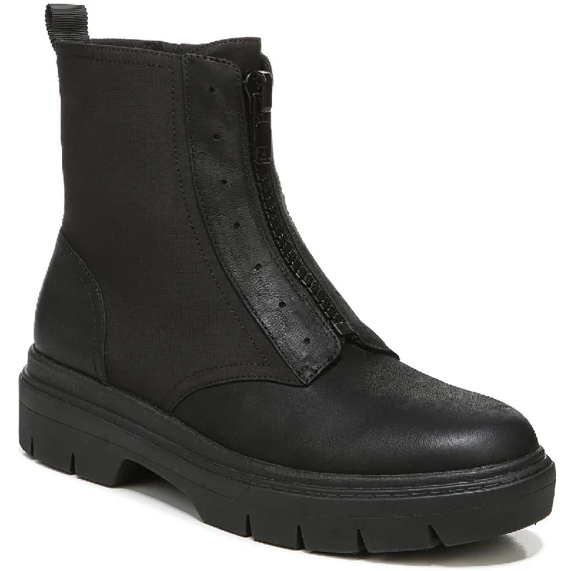 Boots for men with sore arches -Dr. Scholl's Shoes Womens Chroma Leather Combat Mid-Calf Boots