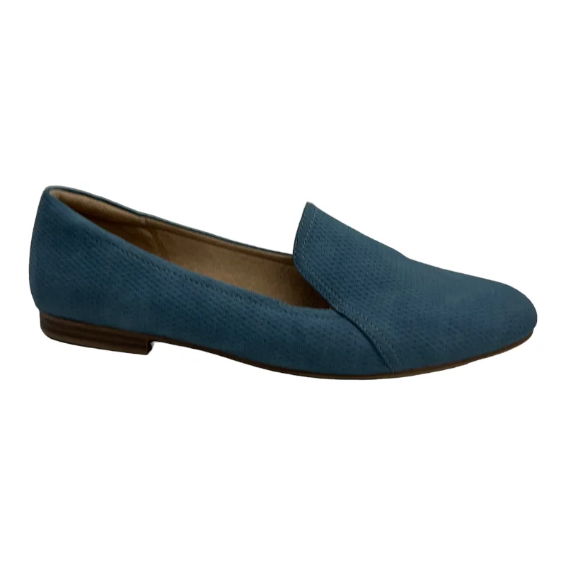 Flats for relaxed day strolls -BLUE SHOES FLATS by NATURALIZER Size:9