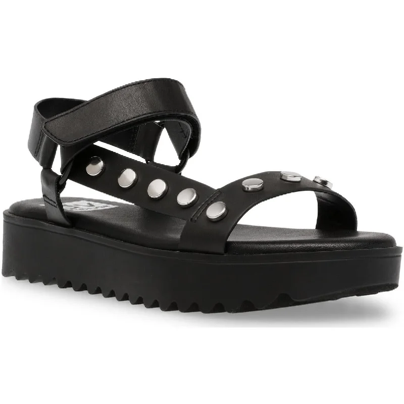 Comfortable sandals for hot shore trails-Dolce Vita Womens Eman Studded Open Toe Sport Sandals