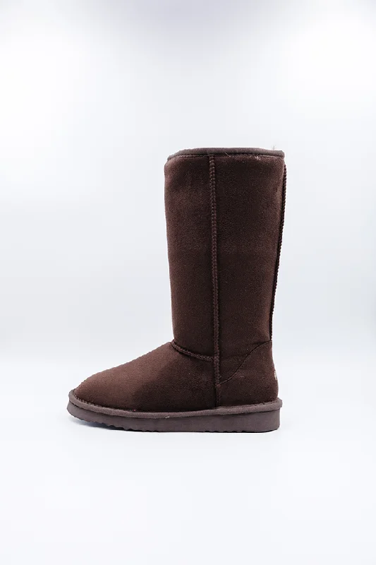 Boots for long frost outings -PAWJ Tall Boot | Brown