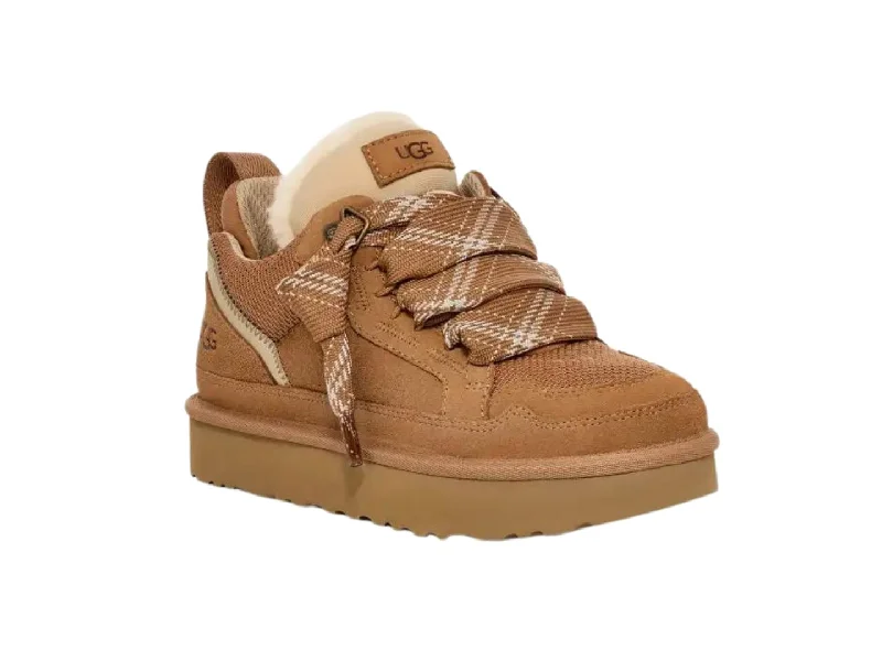 Durable athletic shoes for tough comfort-UGG: Lowmel in Chestnut