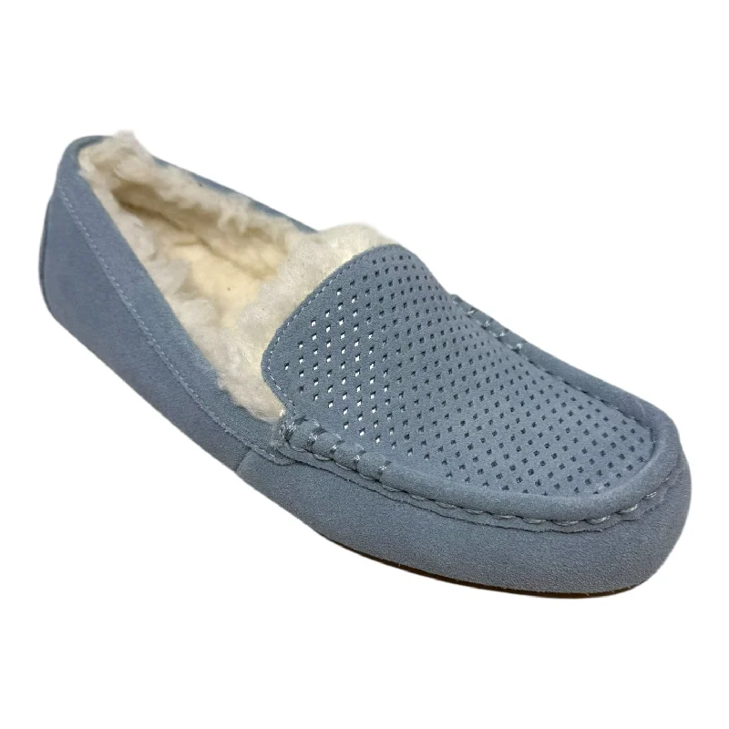 Slippers with rain-ready top -Lezly Fur Lined Slippers By Koolaburra By Ugg In Blue