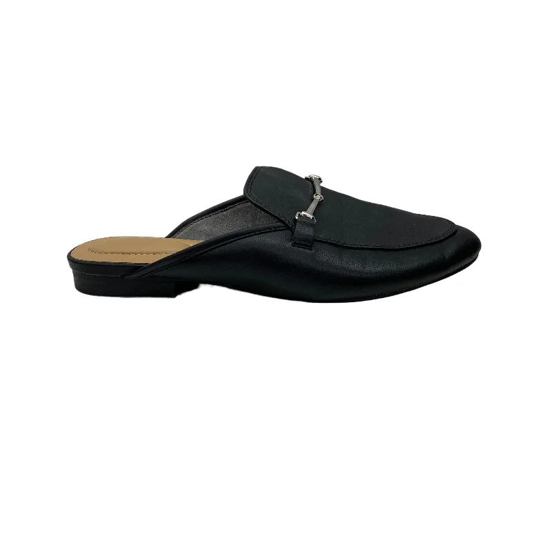 Flats with delicate lace trims -BLACK SHOES FLATS by RACHEL ZOE Size:6.5