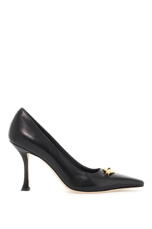 High heels with ankle support -JIMMY CHOO Diamond Detail Tapered Pumps