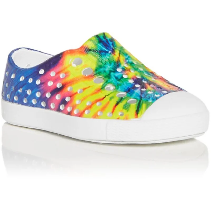 Trendy athletic shoes for summer sports-Native Mens Jefferson Print Tie Dye Slip On Casual and Fashion Sneakers