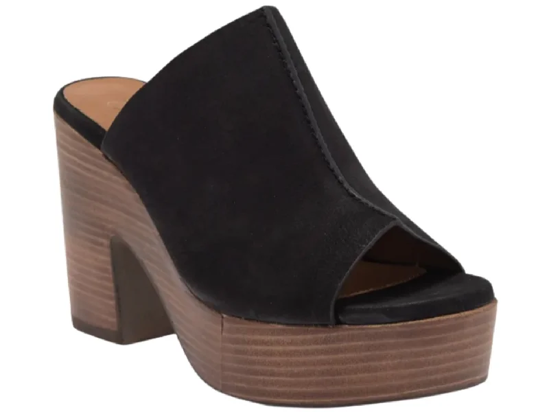 High heels with extra arch support -Seychelles: Invigorated Nubuck in Black