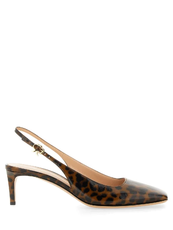 High heels for dusk outings -GIANVITO ROSSI Elegant Slingback Pumps for Women