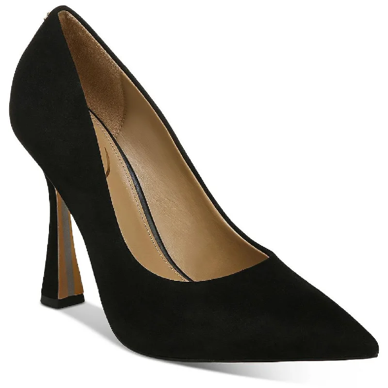 Minimal high heels for simple outfits -Sam Edelman Womens Antonia Padded Insole Pointed Toe Pumps