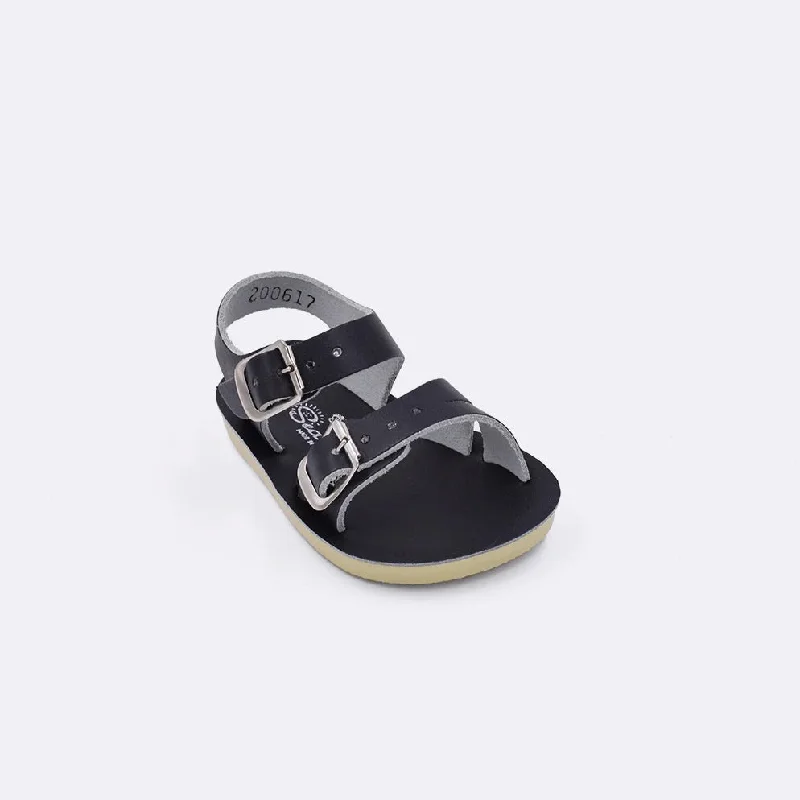 Trendy sandals for summer seaside strolls-Black Sea Wee Sandals